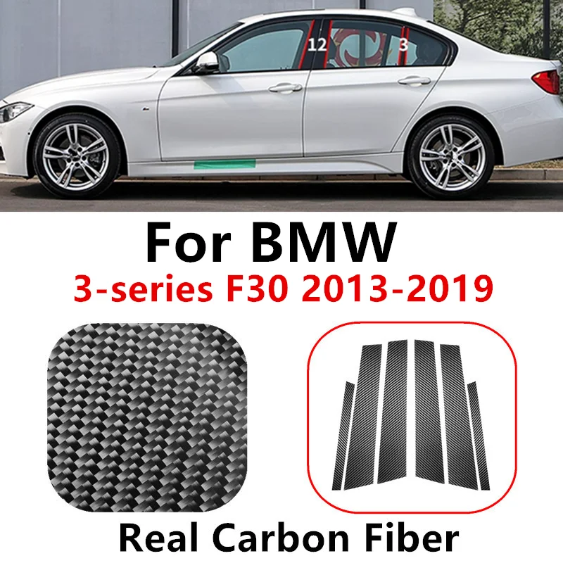 Car Stickers Real Carbon Fiber Self-adhesive B Pillar Decorative Cover Trims for BMW 3-series F30 2013-2019 Auto Accessories
Car Stickers Real Carbon Fiber Self-adhesive B Pillar Decorative Cover Trims for BMW 3-series F30 2013-2019 Auto Accessories