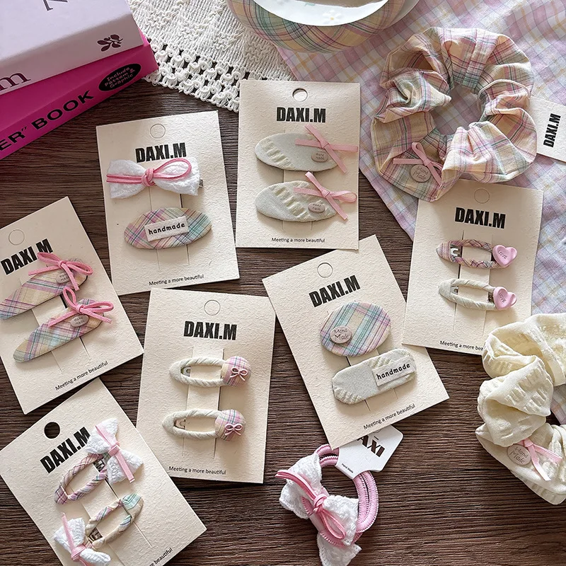 Butterfly BB Clips 2Pcs Lace Plaid New Sweet Style School Daily Non-Slip Adorable Girls Hair Clips 
Butterfly BB Clips 2Pcs Lace Plaid New Sweet Style School Daily Non-Slip Adorable Girls Hair Clips