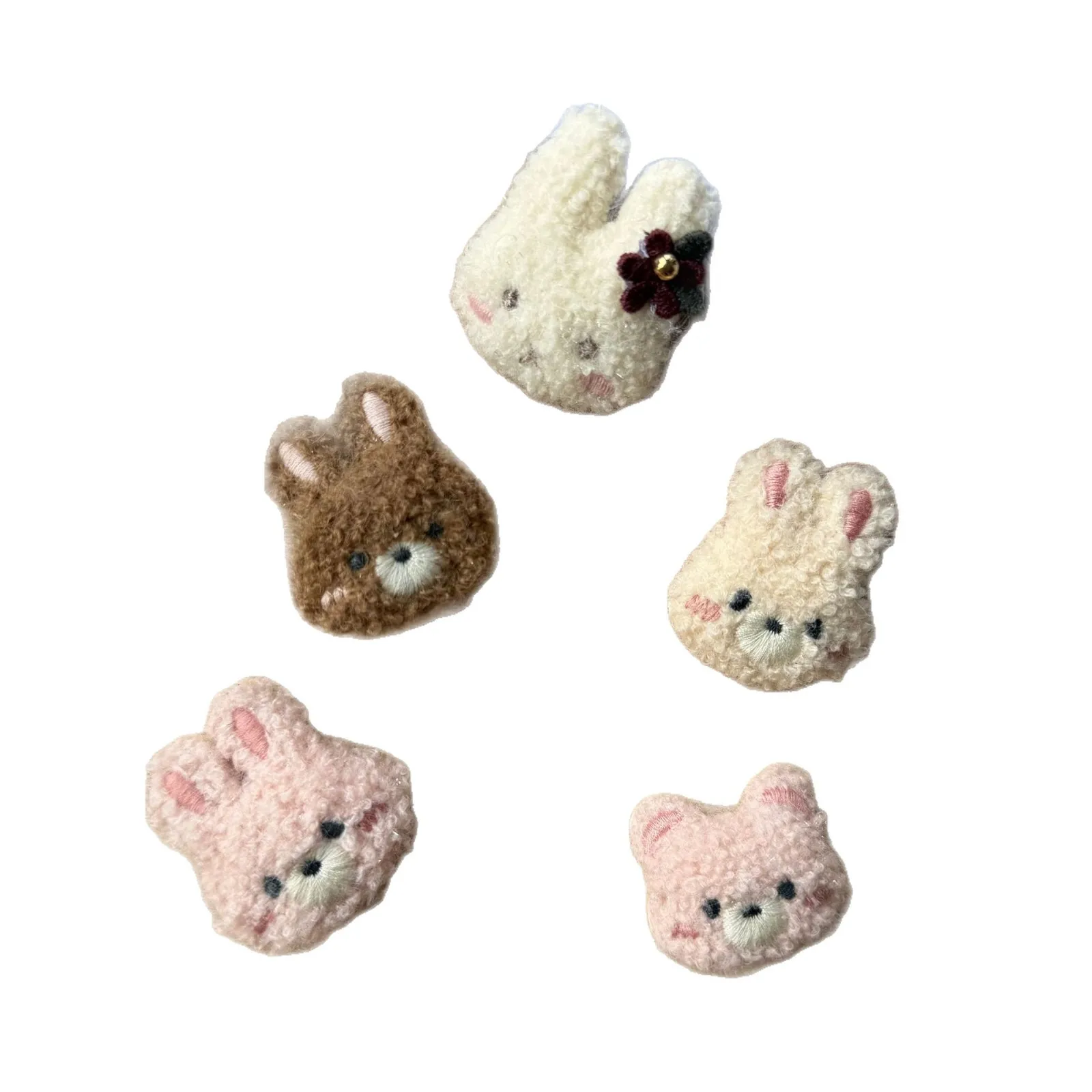 Stuffed Bunny Head Plush Doll Brooch with Bear Animal for Hat Shoe Pendant Apparel Trim Versatile Cute
Stuffed Bunny Head Plush Doll Brooch with Bear Animal for Hat Shoe Pendant Apparel Trim Versatile Cute