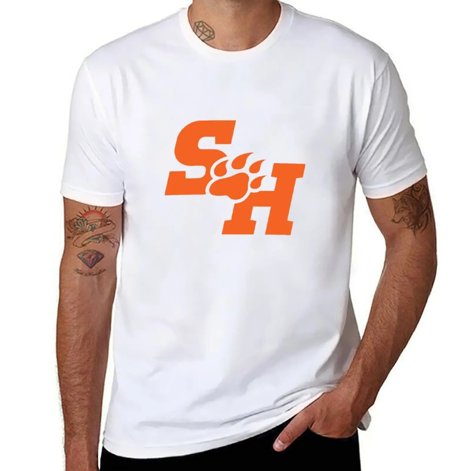 Футболка с логотипом Sam Houston Bearkats, забавные футболки, мужская черная хлопковая футболка, простая мужская посылка, мужская хлопковая футболка
Футболка с логотипом Sam Houston Bearkats, забавные футболки, мужская черная хлопковая футболка, простая мужская посылка, мужская хлопковая футболка