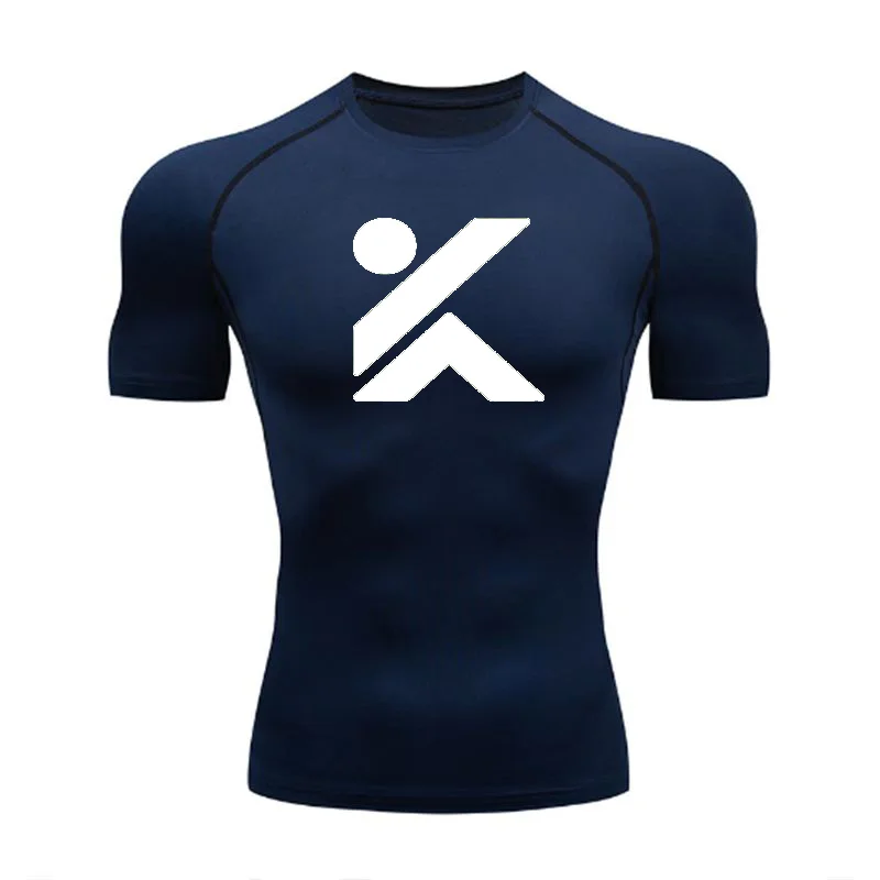 New letter k print gym casual sports top round neck quick-drying fashion design sports T-shirt
New letter k print gym casual sports top round neck quick-drying fashion design sports T-shirt