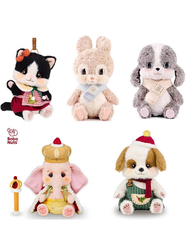 2026 BoboNuts Зимняя лимитированная серия: Плюшевая игрушка-комфортер Nino Puppy/Rubian Elephant/Miko Kitten/Little Rabbit Luna/Dogo – подарок
2026 BoboNuts Зимняя лимитированная серия: Плюшевая игрушка-комфортер Nino Puppy/Rubian Elephant/Miko Kitten/Little Rabbit Luna/Dogo – подарок