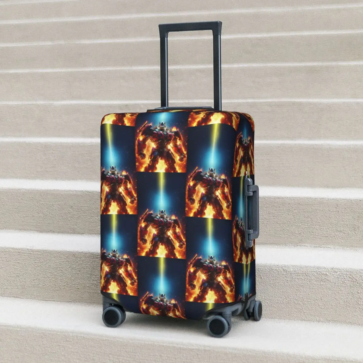 Optimus Prime Suitcase Cover Protection Elastic Travel Luggage Protector Covers for 18-32 Inch
Optimus Prime Suitcase Cover Protection Elastic Travel Luggage Protector Covers for 18-32 Inch