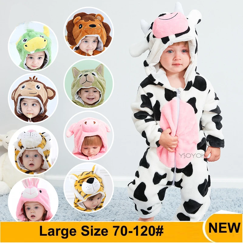 Anime Flannel Baby Rompers Cow Dinosaur Unicorn Pajamas Cotton Baby Boy Girl Christmas Costume Baby Jumpsuit Kigurumi Outfits
Anime Flannel Baby Rompers Cow Dinosaur Unicorn Pajamas Cotton Baby Boy Girl Christmas Costume Baby Jumpsuit Kigurumi Outfits