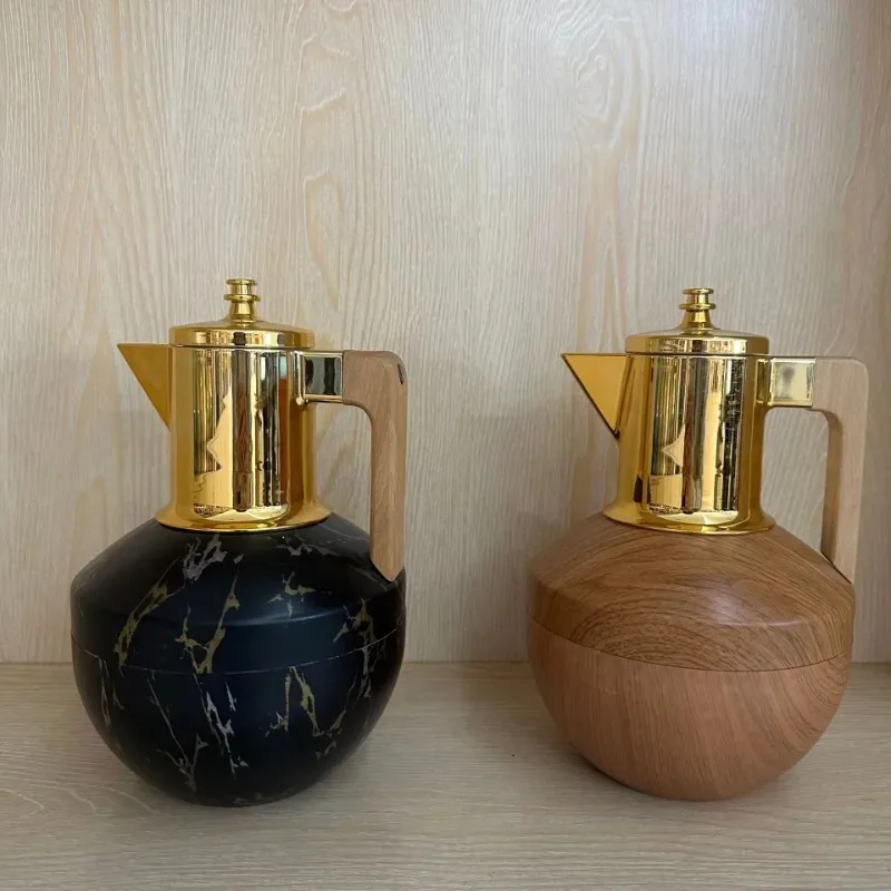 Light gold-plated spherical wood handle large-capacity kettle glass liner household office thermal insulation pot
Light gold-plated spherical wood handle large-capacity kettle glass liner household office thermal insulation pot