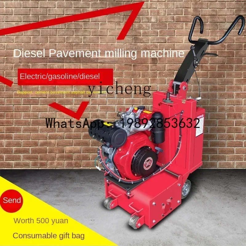 b26 Electric Concrete Floor Milling Machine Asphalt Pavement Diesel Slag Removal Brushed Concrete Scabbler
b26 Electric Concrete Floor Milling Machine Asphalt Pavement Diesel Slag Removal Brushed Concrete Scabbler