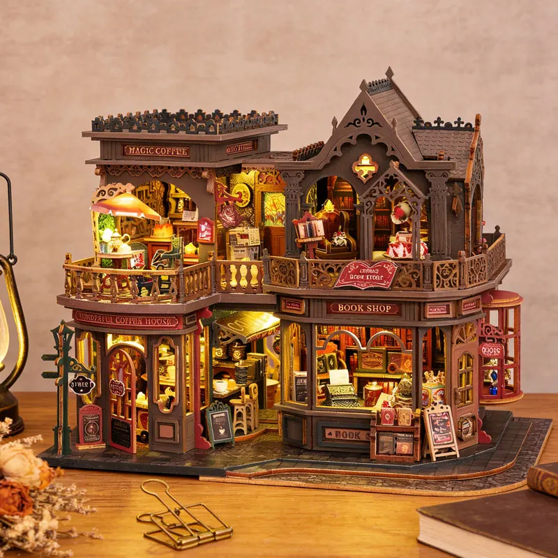 Wooden DIY Miniature Doll House Case 3D Puzzle Furniture Dollhouse Handmade Model Assembly Toys for Children Girls Birthday Gift
Wooden DIY Miniature Doll House Case 3D Puzzle Furniture Dollhouse Handmade Model Assembly Toys for Children Girls Birthday Gift