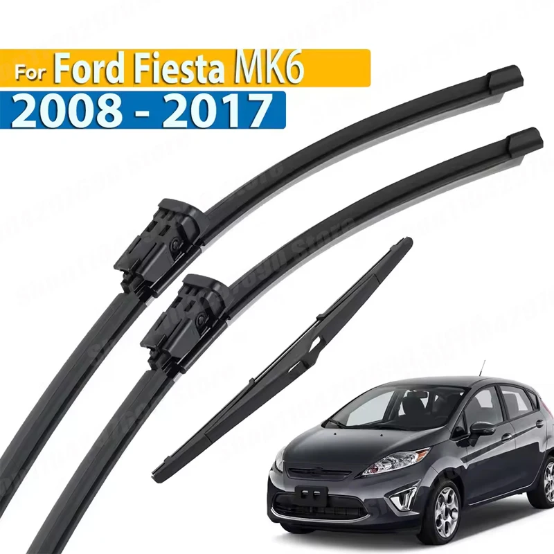 Wiper Front & Rear Wiper Blades Set For Ford Fiesta 6 2008 - 2016 Windshield Windscreen Window Brushes 26"+15"+12"
Wiper Front & Rear Wiper Blades Set For Ford Fiesta 6 2008 - 2016 Windshield Windscreen Window Brushes 26"+15"+12"