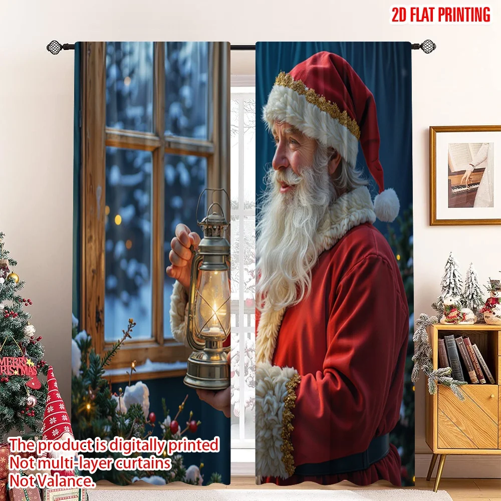 2pcs 2D flat printing Merry Christmas Popular Curtains Santa Lantern Christmas 100% Polyester Without Electricity Party
2pcs 2D flat printing Merry Christmas Popular Curtains Santa Lantern Christmas 100% Polyester Without Electricity Party