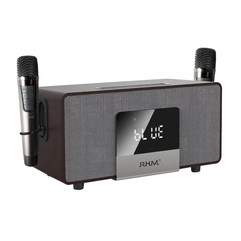 Home Karaoke System With 2 PCS Wireless Microphones All In One Wireless Power Amplifiers Speaker System With BT/AUX/USB/COA
Home Karaoke System With 2 PCS Wireless Microphones All In One Wireless Power Amplifiers Speaker System With BT/AUX/USB/COA