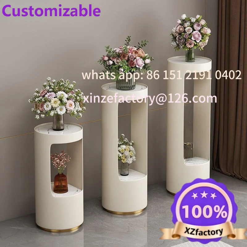 Customizable Cream Wind Light Luxury Interior Decoration Flower Stand Balcony Floor Multi-layer Modern Simple Storage Shelf
Customizable Cream Wind Light Luxury Interior Decoration Flower Stand Balcony Floor Multi-layer Modern Simple Storage Shelf