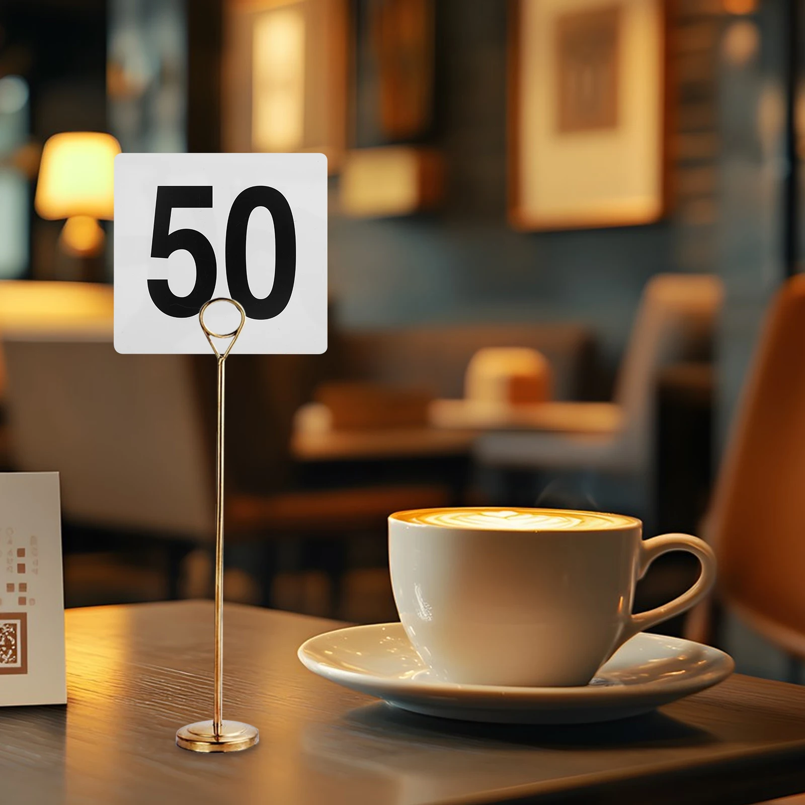 50pcs Table Number Cards 95X100mm Black White PVC Wedding Restaurant Cafe Banquet Signs Seating Party Numbers
50pcs Table Number Cards 95X100mm Black White PVC Wedding Restaurant Cafe Banquet Signs Seating Party Numbers