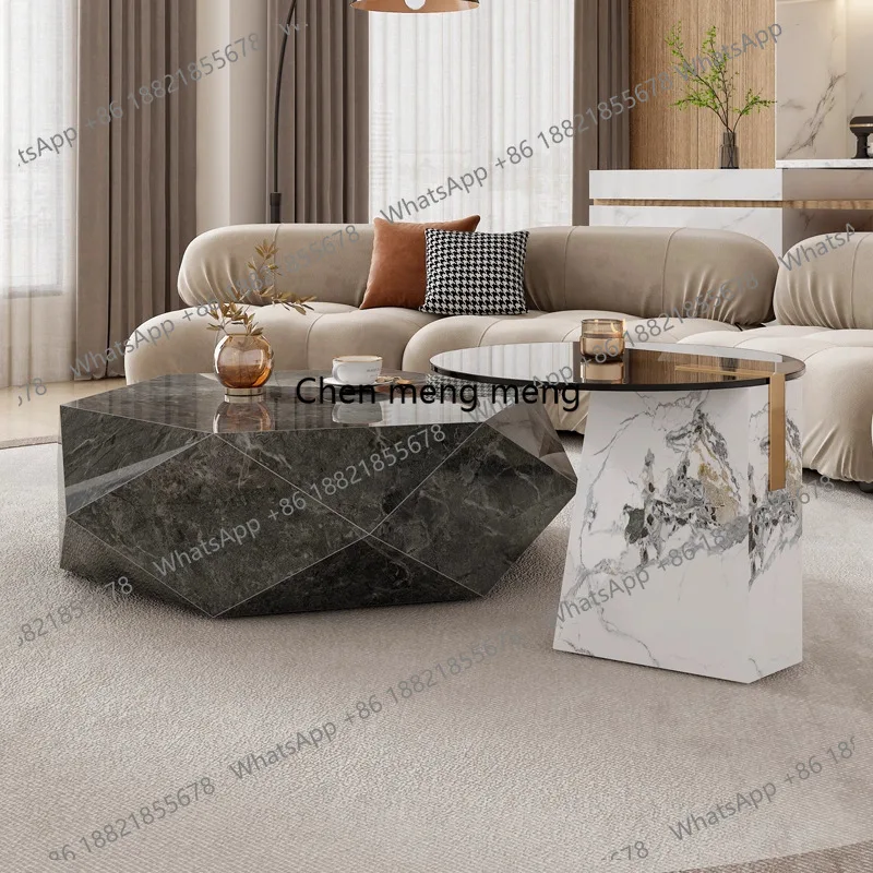 Rock Plate Coffee Table Convenience High Fashionable Combination Coffee Table Soft Nordic Living Room Furniture Salongbord
Rock Plate Coffee Table Convenience High Fashionable Combination Coffee Table Soft Nordic Living Room Furniture Salongbord