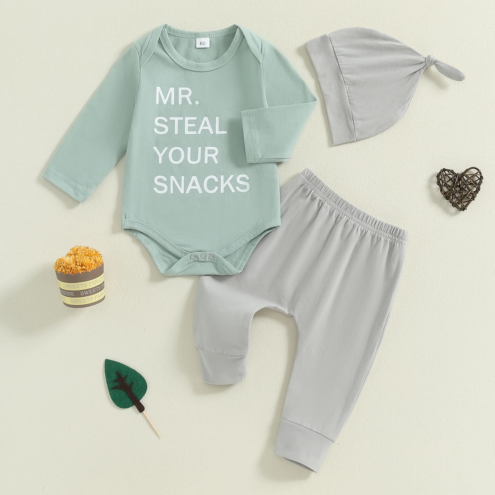 BeQeuewll Casual Baby Boy Fall Clothes Fashion Letter Print Kids Outfits for Newborn Long Sleeve Romper Pants Hat 3 Piece Suits
BeQeuewll Casual Baby Boy Fall Clothes Fashion Letter Print Kids Outfits for Newborn Long Sleeve Romper Pants Hat 3 Piece Suits