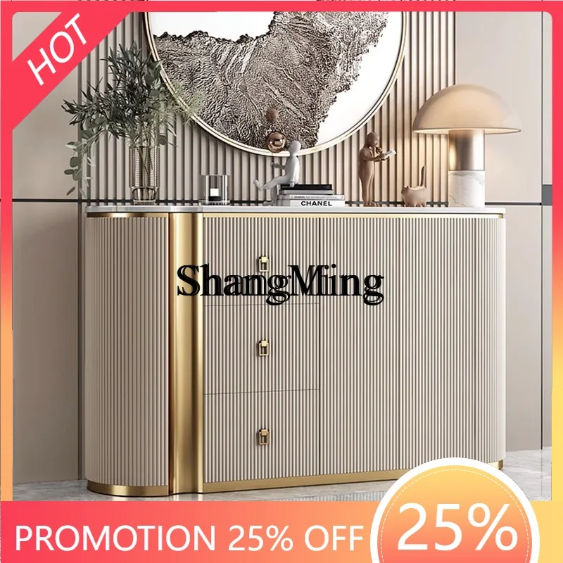 FG good-looking modern simple slate dining side cabinet light luxury solid wood entrance shoe cabinet
FG good-looking modern simple slate dining side cabinet light luxury solid wood entrance shoe cabinet