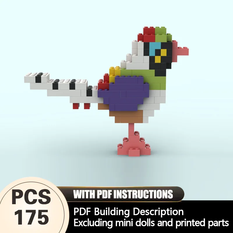 Creators Animal Series Model MOC Building Bricks Pheasant Modular Technology Gifts Holiday Assemble Children Toys Suit
Creators Animal Series Model MOC Building Bricks Pheasant Modular Technology Gifts Holiday Assemble Children Toys Suit