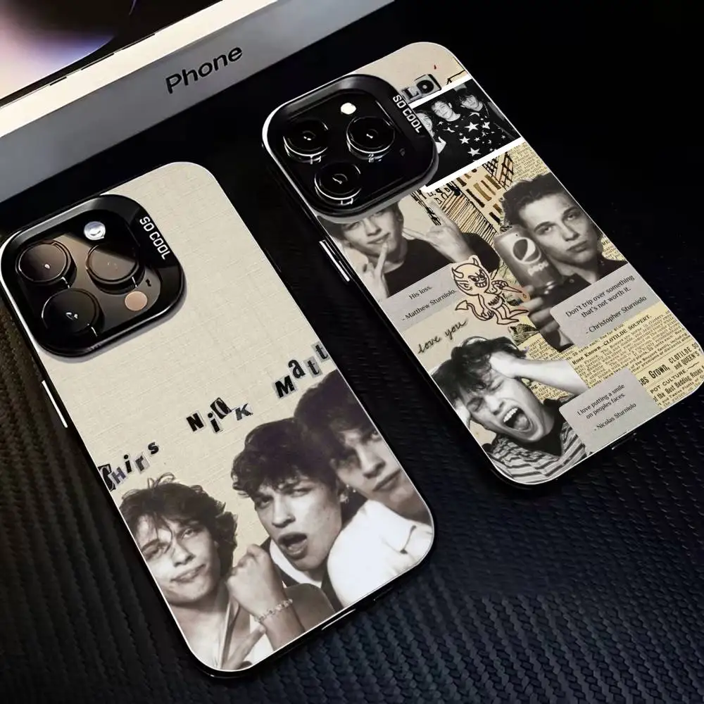 Sturniolo Triplets Nick Matt Chris Phone Case For iPhone 16,15,14,13,12,11,Mini,Pro,MAX Black Matte Shockproof Cover
Sturniolo Triplets Nick Matt Chris Phone Case For iPhone 16,15,14,13,12,11,Mini,Pro,MAX Black Matte Shockproof Cover