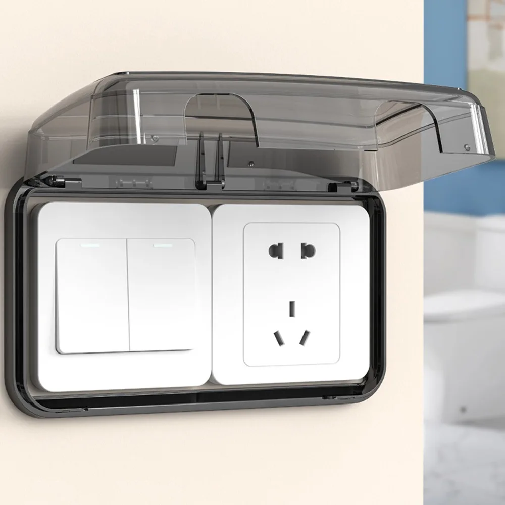 Прочный защитный чехол для переключателя типа 86, самоклеящаяся брызгозащищенная крышка для электрической вилки, розетка, водонепроницаемая вилка для дома
Прочный защитный чехол для переключателя типа 86, самоклеящаяся брызгозащищенная крышка для электрической вилки, розетка, водонепроницаемая вилка для дома