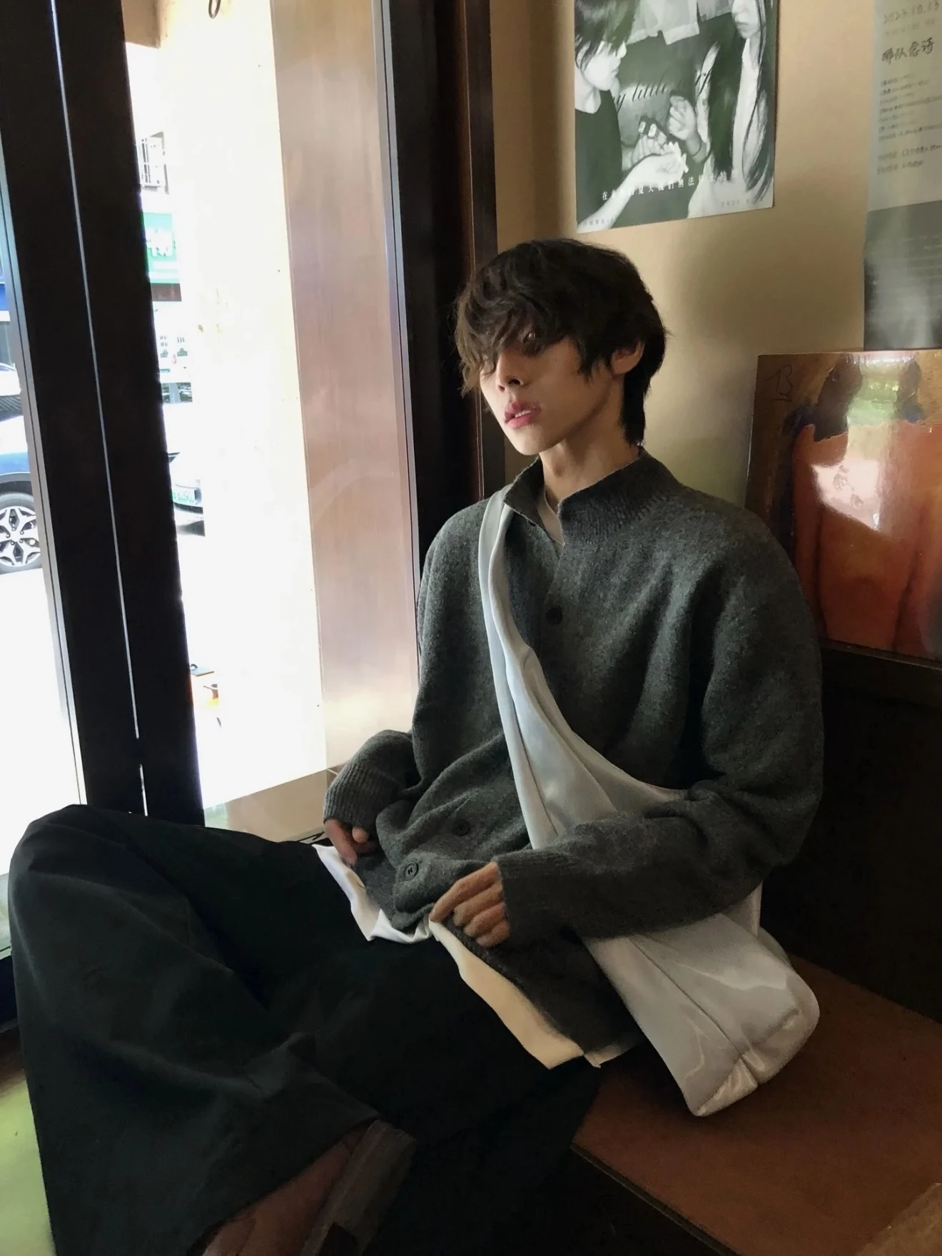 American Sle Vintage Button Knitted f High Collar Open Cardigan Men's Autumn Winter Casual Loose Cleanfit Sweater
American Sle Vintage Button Knitted f High Collar Open Cardigan Men's Autumn Winter Casual Loose Cleanfit Sweater