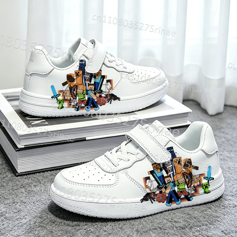 M-Minecrafts Print Design Parent Child Shoes Youth Kids Sneakers Woman Boys Girls Soft Sole Fashion White Shoes Gift for Him
M-Minecrafts Print Design Parent Child Shoes Youth Kids Sneakers Woman Boys Girls Soft Sole Fashion White Shoes Gift for Him