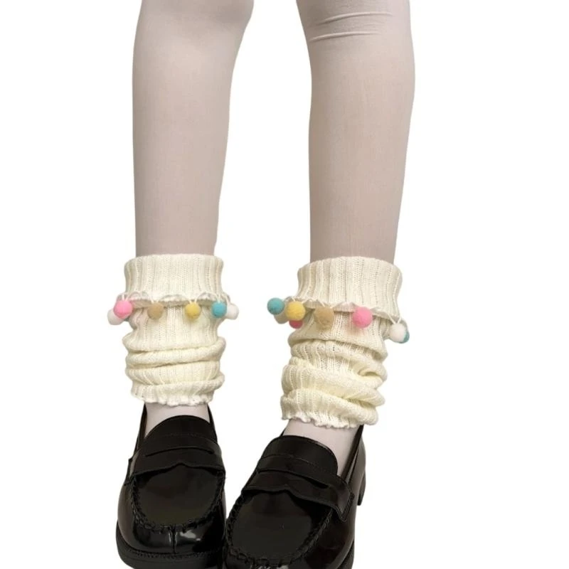 Lovely Ruffle Leg Warmers for Girls Women Lolitas Leg Warmers Harajuku Leg Cover Stockings Knitted Leg Socks Gifts 15UB
Lovely Ruffle Leg Warmers for Girls Women Lolitas Leg Warmers Harajuku Leg Cover Stockings Knitted Leg Socks Gifts 15UB