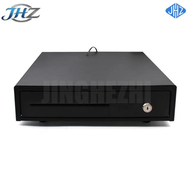 JHZ for Supermarket Restaurant 335D Cash Box Drawer style Four Grid Third Gear Cashier Box with Key
JHZ for Supermarket Restaurant 335D Cash Box Drawer style Four Grid Third Gear Cashier Box with Key