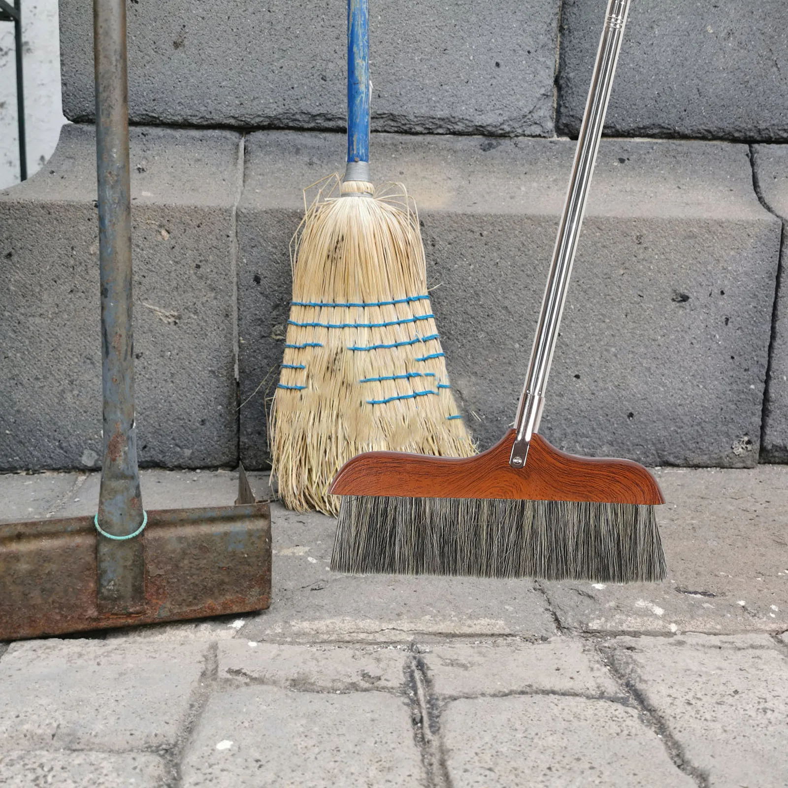 Red Wood Pig Bristle Broom 90x28cm Stainless Steel Handle Soft Brush Floor Wiper Home Supplies Kitchen Yard
Red Wood Pig Bristle Broom 90x28cm Stainless Steel Handle Soft Brush Floor Wiper Home Supplies Kitchen Yard
