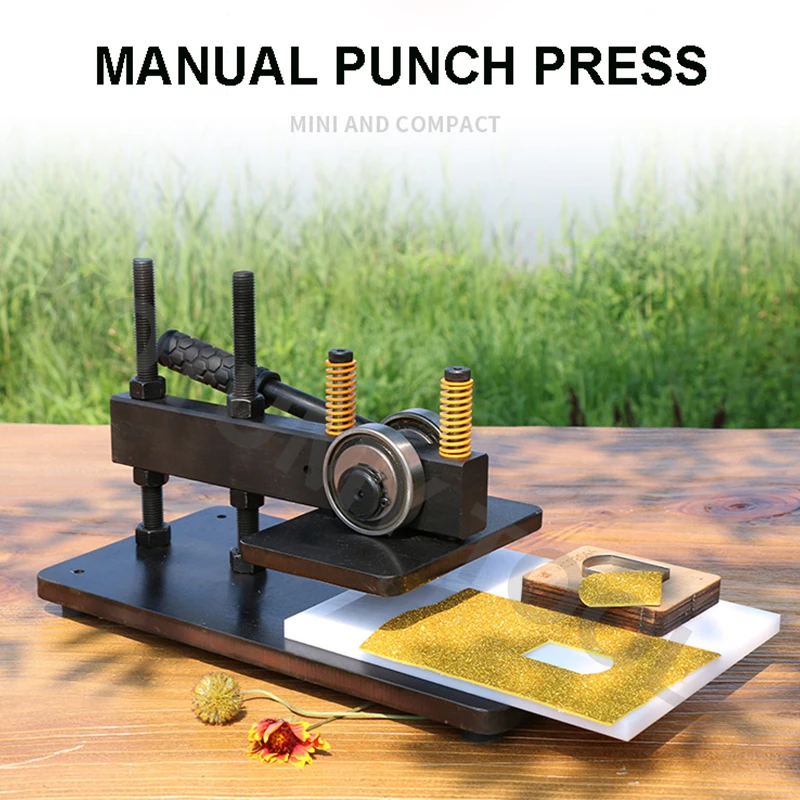 Manual Punch Press Die Cutting Machine Die Punching Machine Leather Blanking Machine Plastic Rubber Cloth Sample Punch Press
Manual Punch Press Die Cutting Machine Die Punching Machine Leather Blanking Machine Plastic Rubber Cloth Sample Punch Press