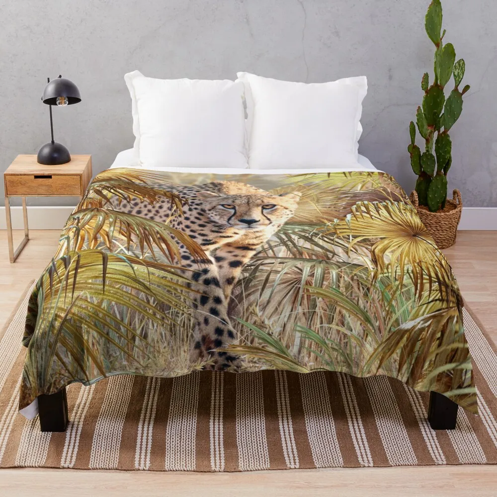 Stalking Cheetah. Throw Blanket Thin Sofa Quilt Blankets Sofas Of Decoration Blankets
Stalking Cheetah. Throw Blanket Thin Sofa Quilt Blankets Sofas Of Decoration Blankets