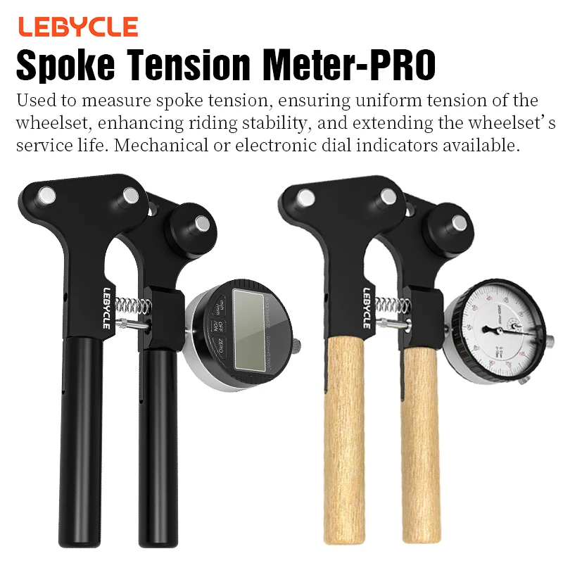 LEBYCLE Bicycle Spoke Tension Meter Bike Electronic Wheel Spokes Tension Tester MTB Road Bike Spoke Repair Correction Tools
LEBYCLE Bicycle Spoke Tension Meter Bike Electronic Wheel Spokes Tension Tester MTB Road Bike Spoke Repair Correction Tools