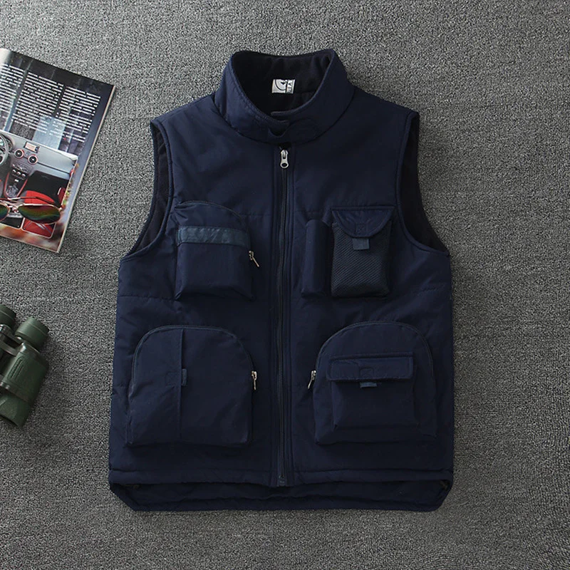 Mens Large Size Thicken Warm Cotton Sleeveless Jacket Waistcoat Winter Outdoor Climbing Hiking Fishing Thermal Windproof Vest
Mens Large Size Thicken Warm Cotton Sleeveless Jacket Waistcoat Winter Outdoor Climbing Hiking Fishing Thermal Windproof Vest