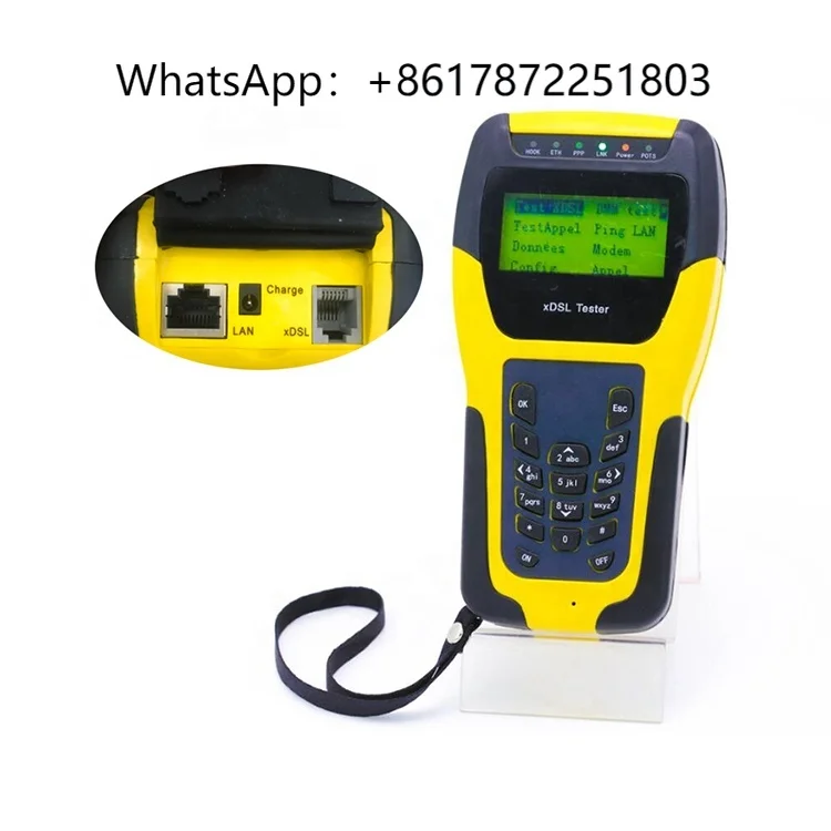 ST332B Basic VDSL2 Tester xDSL line test Shandong SENTER ADSL tester G.FAST 35B SENTER basic model DSL line checker
ST332B Basic VDSL2 Tester xDSL line test Shandong SENTER ADSL tester G.FAST 35B SENTER basic model DSL line checker