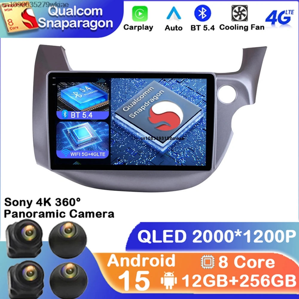 10-дюймовый автомобильный радиоприемник, мультимедийный плеер, GPS-навигация для Honda Fit JAZZ 2007-2013, Android 14, автоаксессуары, WiFi BT DSP, стерео
10-дюймовый автомобильный радиоприемник, мультимедийный плеер, GPS-навигация для Honda Fit JAZZ 2007-2013, Android 14, автоаксессуары, WiFi BT DSP, стерео