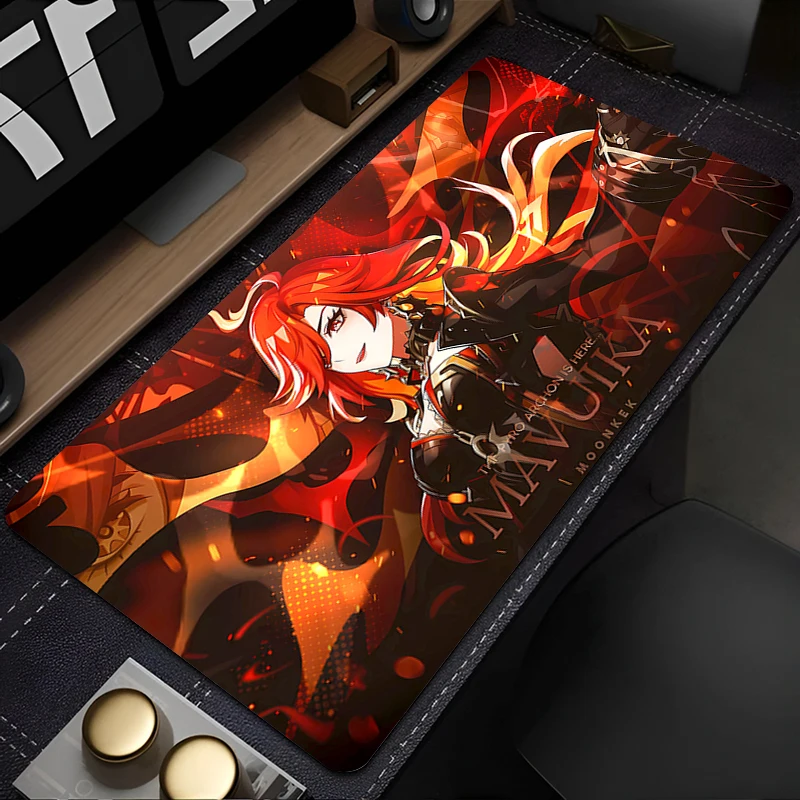 Genshin Impact Mavuika Mouse Pad Large Computer Office Game Table Mats Rubber Anti-slip Gaming Keyboard Long Desk Pads Mousepad
Genshin Impact Mavuika Mouse Pad Large Computer Office Game Table Mats Rubber Anti-slip Gaming Keyboard Long Desk Pads Mousepad