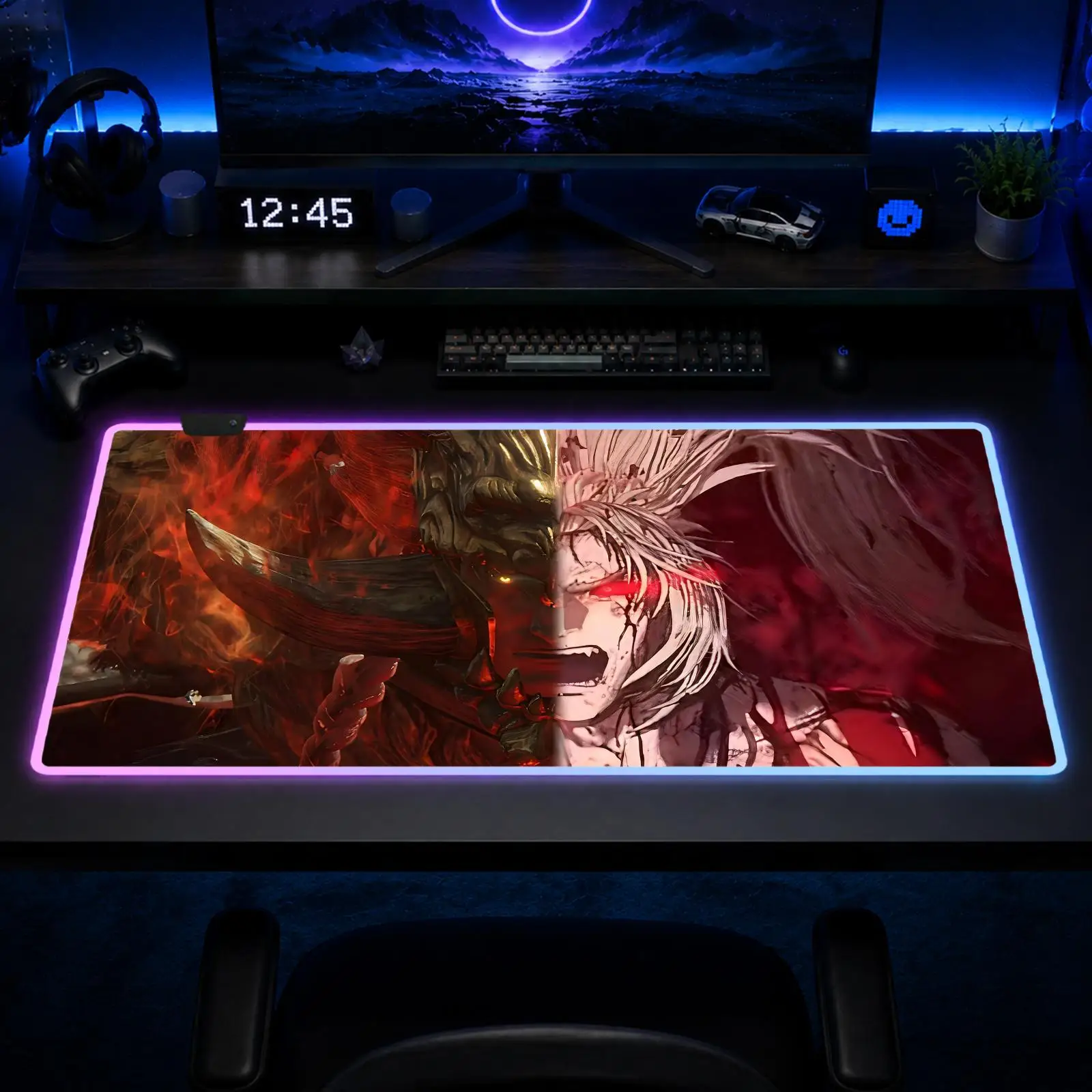 The First Berserker Khazan Mouse Pad Gaming Anime Mouse Pad XXL RGB Desk Mats LED Table Pads Backlit Rubber Desktop
The First Berserker Khazan Mouse Pad Gaming Anime Mouse Pad XXL RGB Desk Mats LED Table Pads Backlit Rubber Desktop