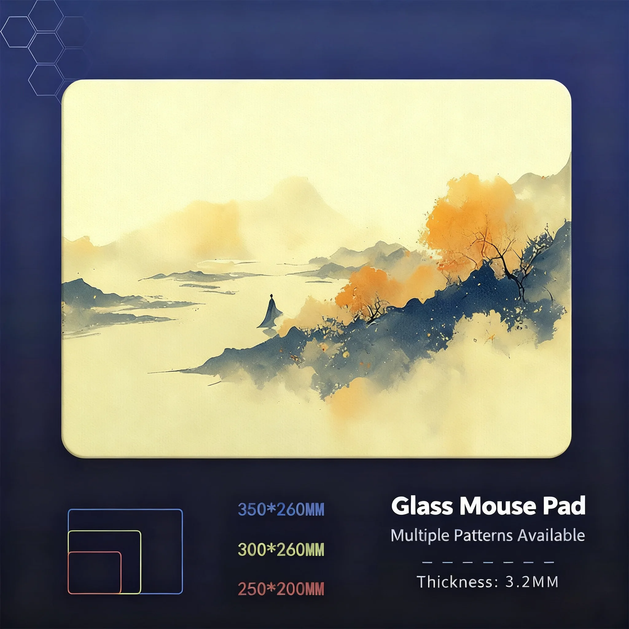 Китайская живопись тушью Стиль Tempere Glass Игровой коврик для мыши Матовая поверхность Мышь из закаленного стекла Киберспорт FPS Игры Стеклянный коврик для мыши
Китайская живопись тушью Стиль Tempere Glass Игровой коврик для мыши Матовая поверхность Мышь из закаленного стекла Киберспорт FPS Игры Стеклянный коврик для мыши