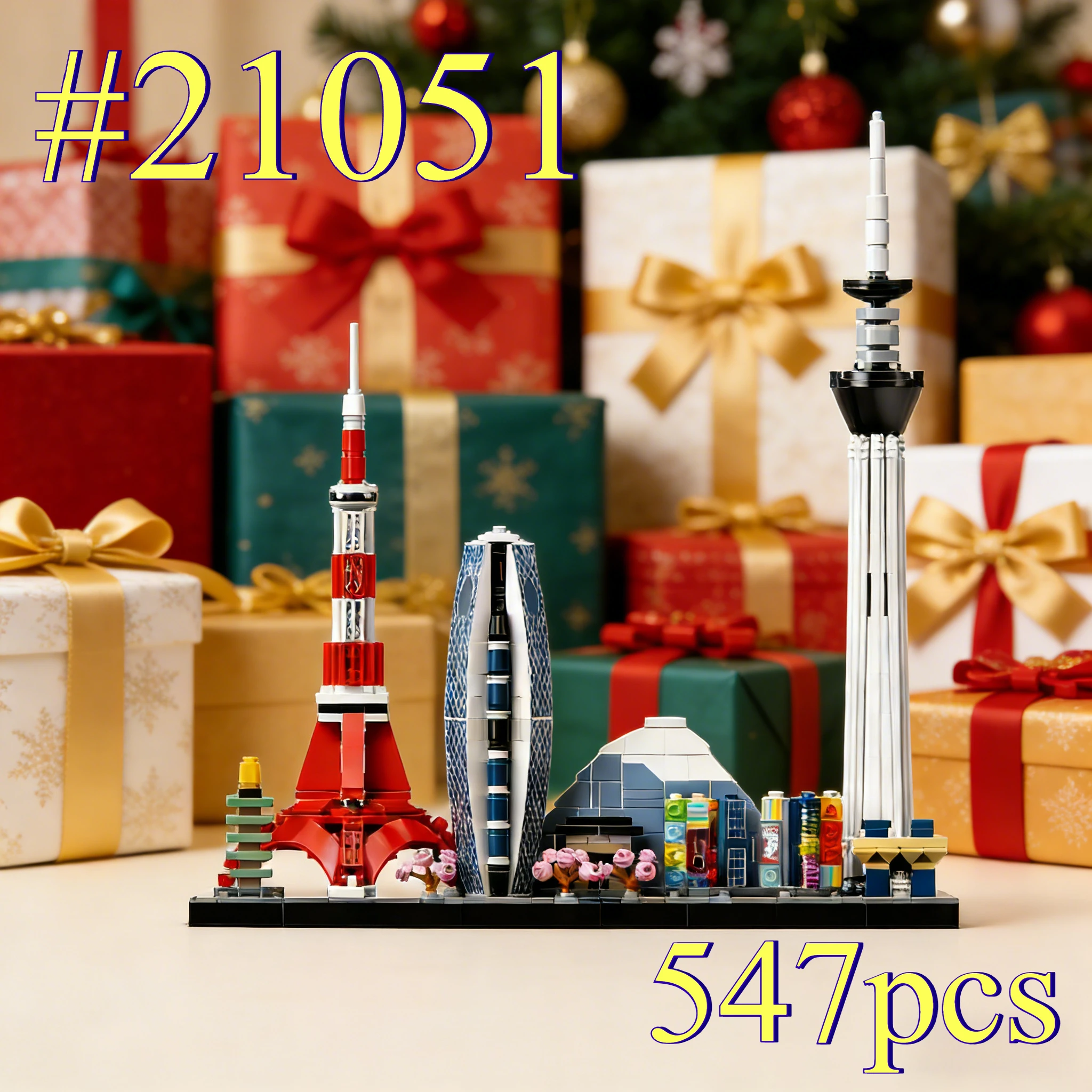 Самое известное здание в Токио 21051. Наборы строительных блоков. Подходит для рождественских подарков. Совместимы с частицами Legoed. 547 шт.
Самое известное здание в Токио 21051. Наборы строительных блоков. Подходит для рождественских подарков. Совместимы с частицами Legoed. 547 шт.