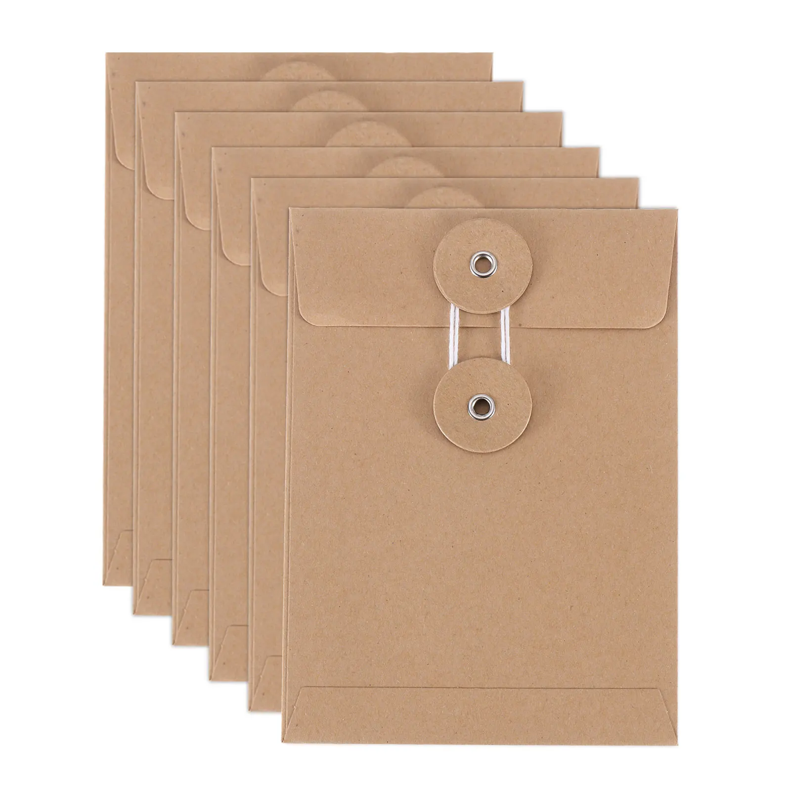 6/12Pcs Kraft Paper Envelope with String Tie Closure Vintage Envelopes File Folder Bag for Office Card Storage Document Organize
6/12Pcs Kraft Paper Envelope with String Tie Closure Vintage Envelopes File Folder Bag for Office Card Storage Document Organize