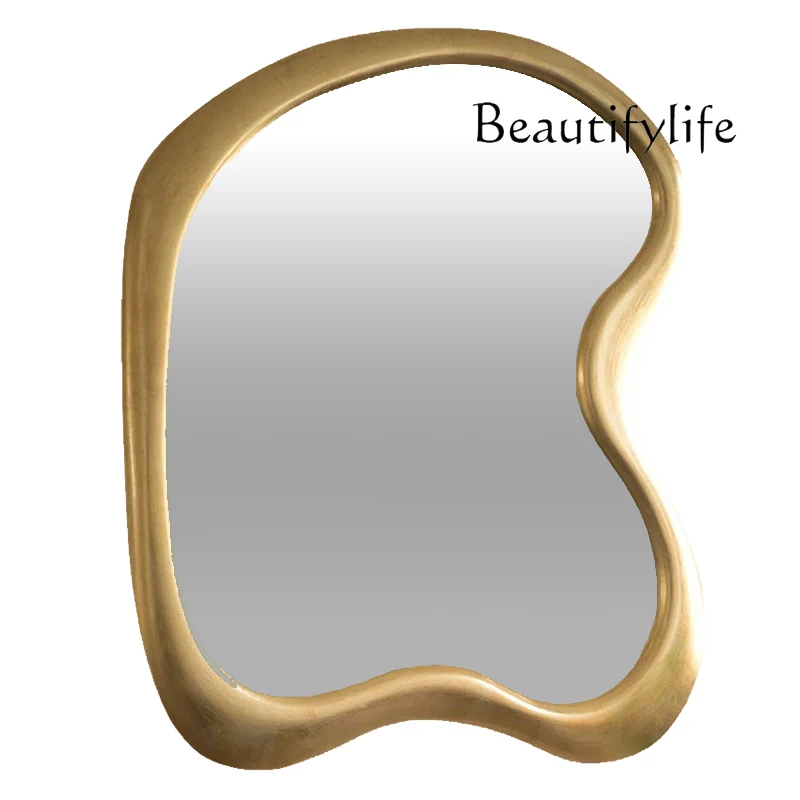 European-style enigma mirror light luxury bathroom mirror intelligent defogging special-shaped makeup mirror dining side decorat
European-style enigma mirror light luxury bathroom mirror intelligent defogging special-shaped makeup mirror dining side decorat
