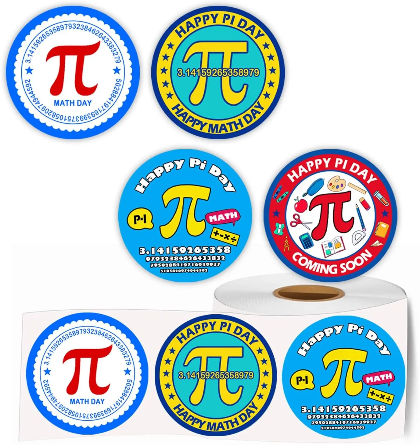 500 PCS Pi Day Stickers 2 Inch Math Theme π Labels Happy Pi Math Day Stickers Pi Symbol Stickers
500 PCS Pi Day Stickers 2 Inch Math Theme π Labels Happy Pi Math Day Stickers Pi Symbol Stickers