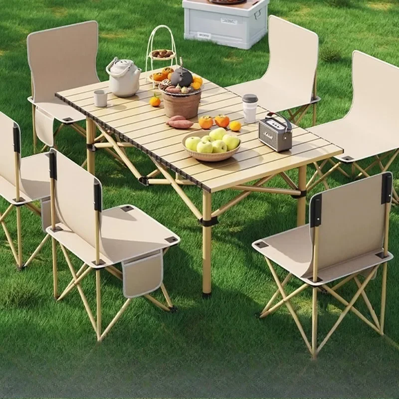 Camping and chairs Picnic Egg roll Picnic barbecue Simple stall Small Portable outdoor folding 
Camping and chairs Picnic Egg roll Picnic barbecue Simple stall Small Portable outdoor folding