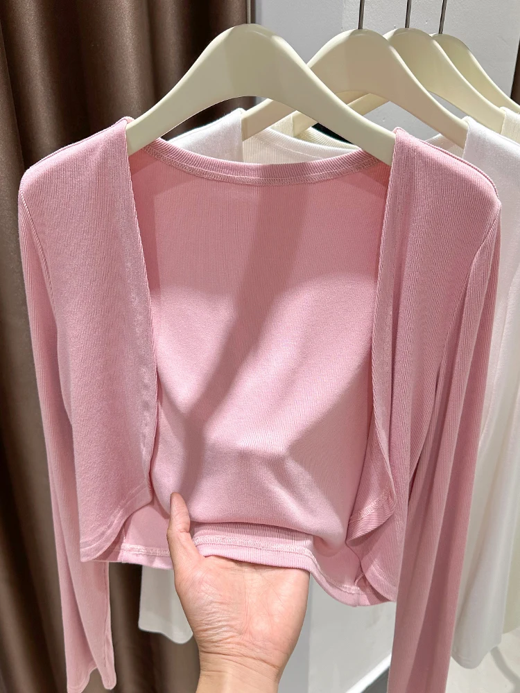 Pink Modal ort Open Cardigan Women's Lightweight Summer Tank Top Outerwear awl oulder Pad Breathable Cover up
Pink Modal ort Open Cardigan Women's Lightweight Summer Tank Top Outerwear awl oulder Pad Breathable Cover up