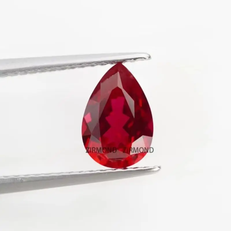 Brilliant Lab Created Vivid Red Ruby Pear Shape Charming Loose Stones for Drop Earrings with AGL Certificate
Brilliant Lab Created Vivid Red Ruby Pear Shape Charming Loose Stones for Drop Earrings with AGL Certificate