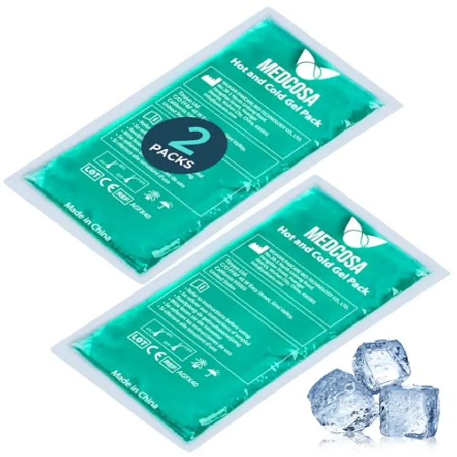 Large Flexible Sport Ice Pack 10.6" x 5.4" Any Ache, Any Pain, We've Got You Covered Extra Large Cold Reusable Pack Ideal for S
Large Flexible Sport Ice Pack 10.6" x 5.4" Any Ache, Any Pain, We've Got You Covered Extra Large Cold Reusable Pack Ideal for S