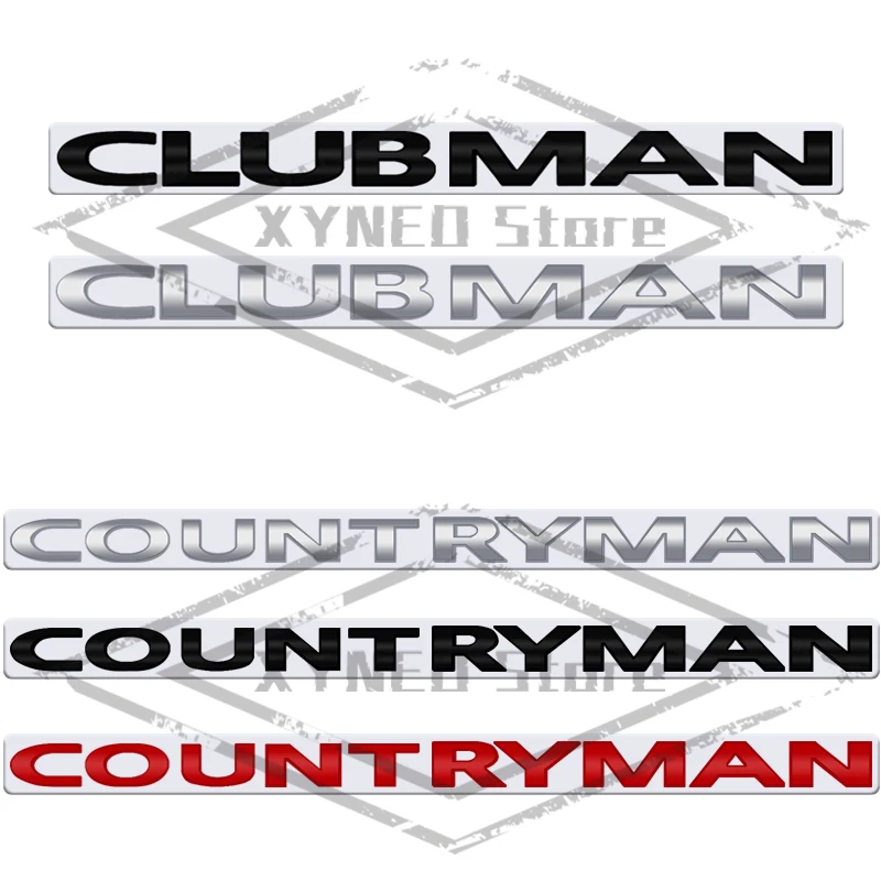 Car Sticker Metal For Mini Cooper Countryman Clubman Logo JCW R56 R57 R58 F56 F57 F60 Emblem Badge Trunk Decal Auto Accessories
Car Sticker Metal For Mini Cooper Countryman Clubman Logo JCW R56 R57 R58 F56 F57 F60 Emblem Badge Trunk Decal Auto Accessories