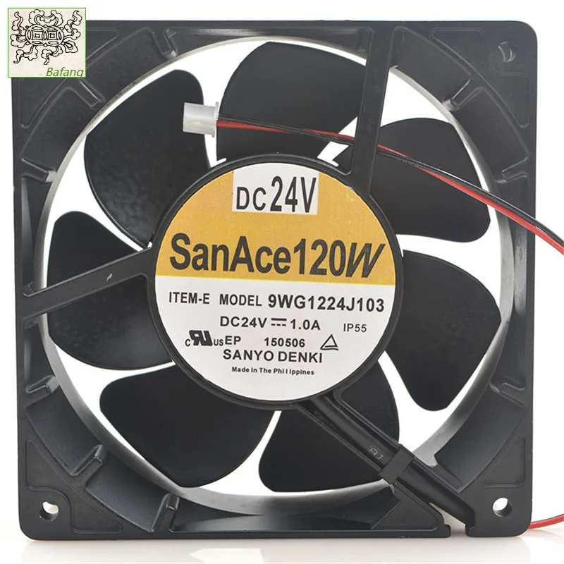 Ltsf For Sanyo San Ace 120W 9WG1224J103 24V DC 1.0A 12cm 12038 Máquina De Soldadura Convertidor De Frecuencia Ventilador De Ref
Ltsf For Sanyo San Ace 120W 9WG1224J103 24V DC 1.0A 12cm 12038 Máquina De Soldadura Convertidor De Frecuencia Ventilador De Ref
