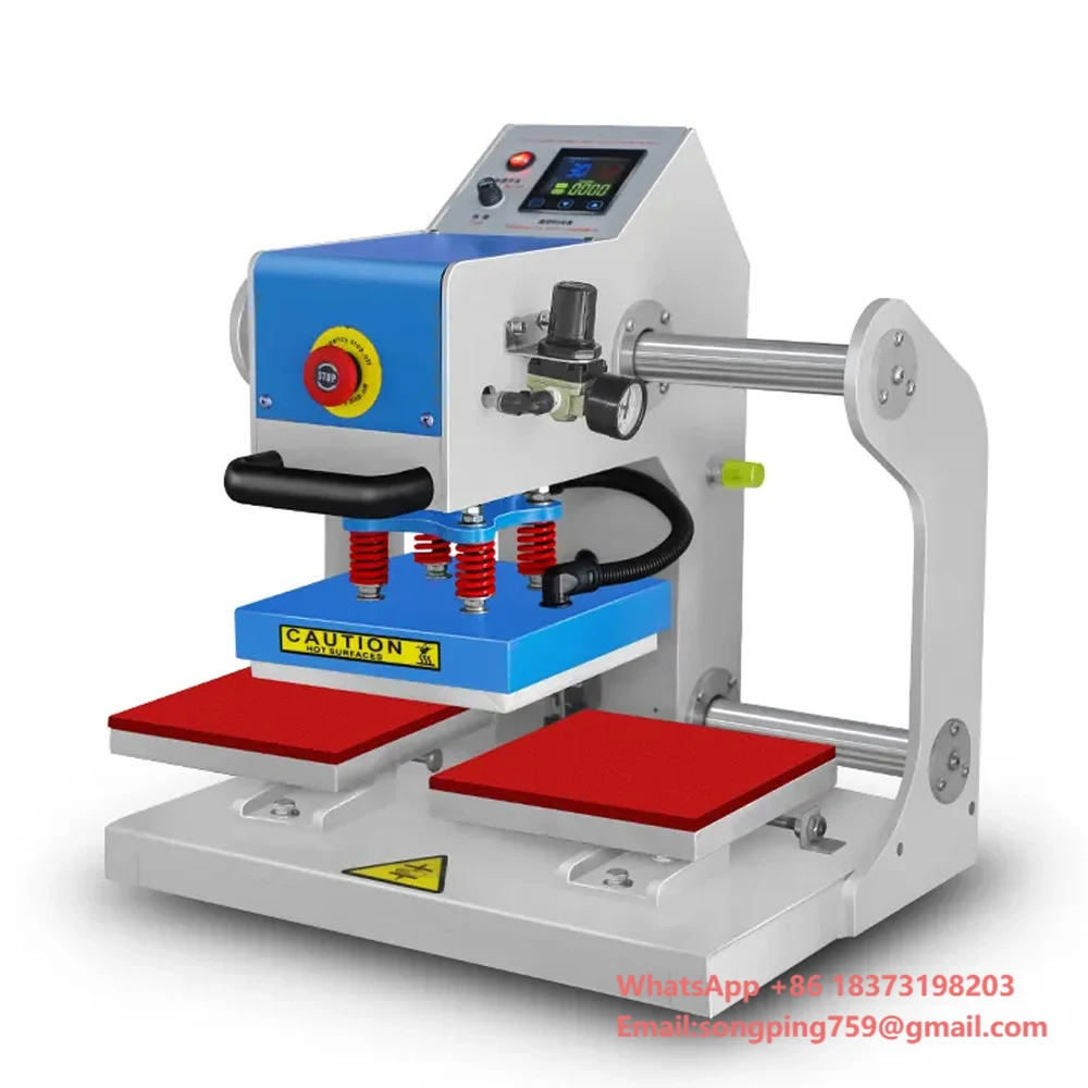 Commercial Pneumatic Labels Logo 10*15/15*15/20*20 CM Heat Press Machine
Commercial Pneumatic Labels Logo 10*15/15*15/20*20 CM Heat Press Machine