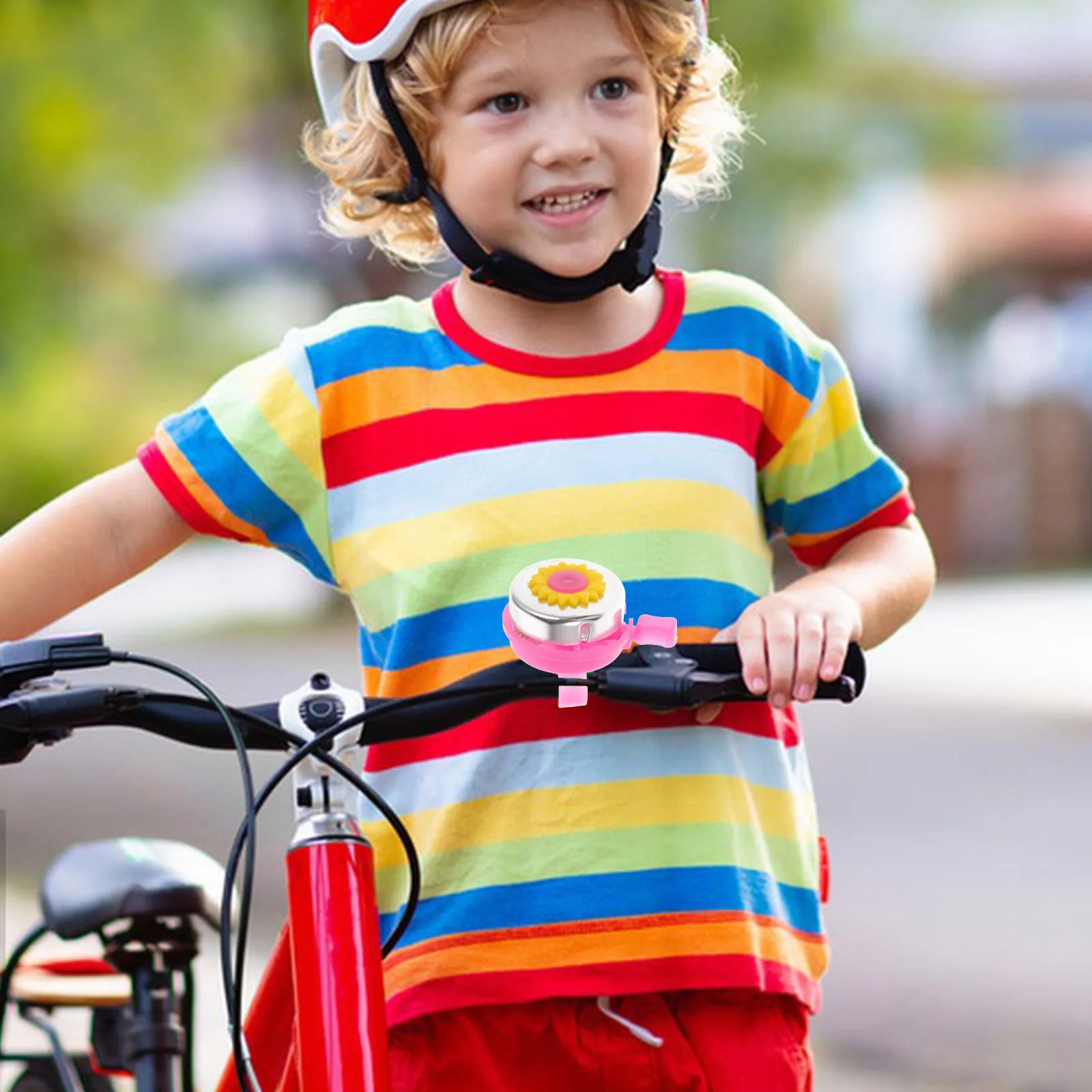 Sunflower Bike Bell Pink Cycling Horn Alarm for Kids Bikes Easy to Install Loud Clear Tone Adorable Design Bike Bell
Sunflower Bike Bell Pink Cycling Horn Alarm for Kids Bikes Easy to Install Loud Clear Tone Adorable Design Bike Bell