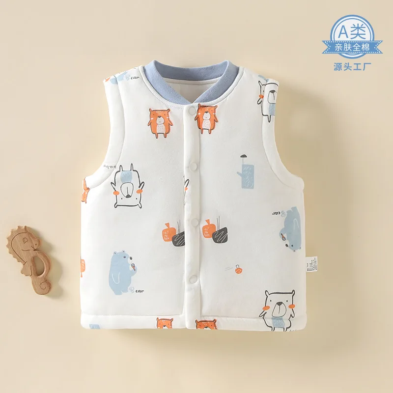 Baby Vest Class A Warm Winter Children's Baby Spring Autumn Cotton Vest Toddler Girl Winter Clothes Toddler Vest
Baby Vest Class A Warm Winter Children's Baby Spring Autumn Cotton Vest Toddler Girl Winter Clothes Toddler Vest