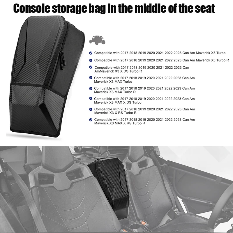 2026 New Hard Shell X3 Storage Bag Utv Console Storage Bag In The Middle Of The Seat For Maverick X3 2017-2023
2026 New Hard Shell X3 Storage Bag Utv Console Storage Bag In The Middle Of The Seat For Maverick X3 2017-2023
